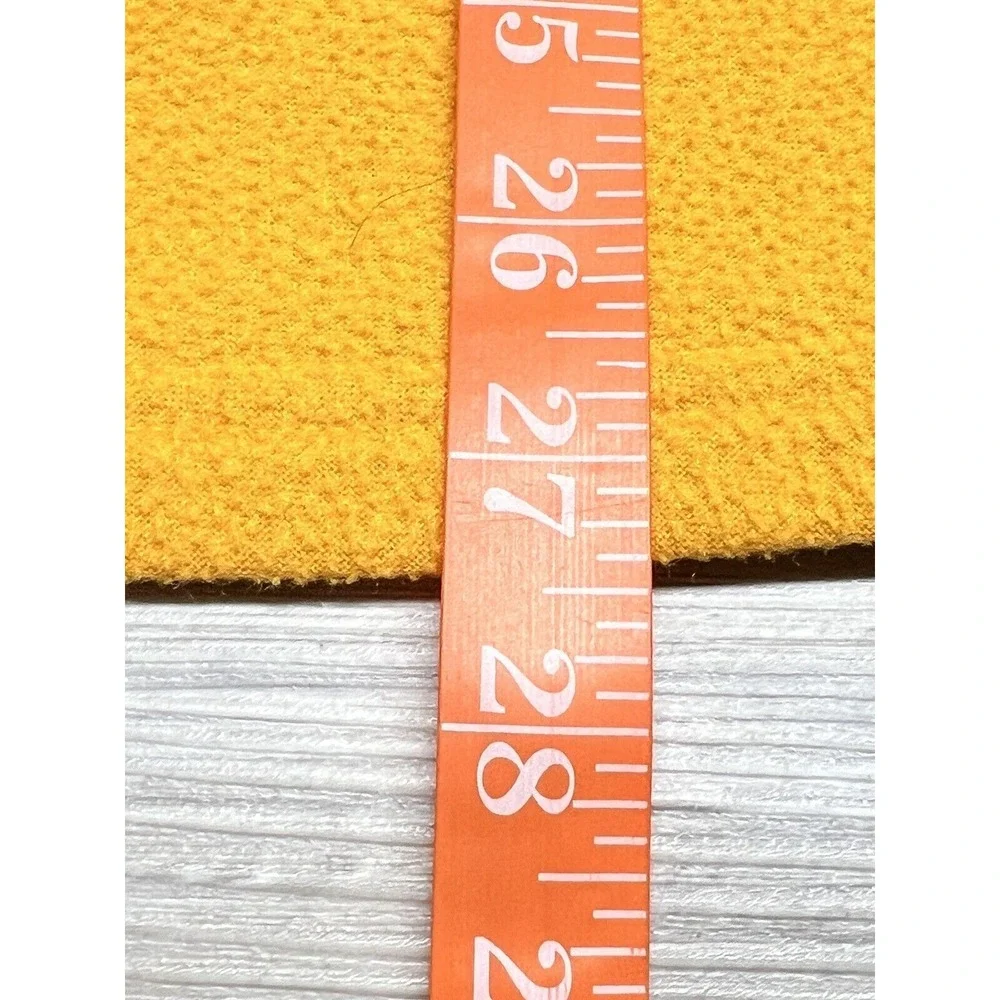Vintage The North Face Fleece Sweatshirt Crewneck‎ Golden Rod Yellow XL USA Made